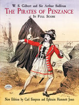 The Pirates of Penzance Full Score cover